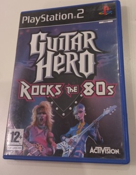 Guitar hero rocks the 80s playstation 2 gra ps2