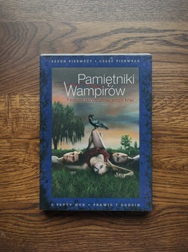 PAMIĘTNIKI WAMPIRÓW S1 CZĘŚĆ 1, DVD PL