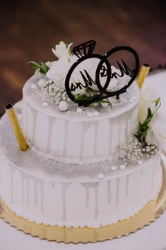 Topper na tort Mr&Mrs