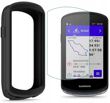 Etui ochronne zestaw case szkło garmin 1040 silikonowe