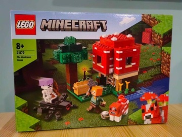 Lego 21179 minecraft dom w grzybie, mushroom house