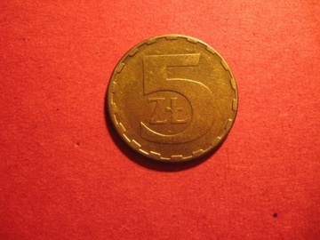 5 zł  - 1988 r  - ładna