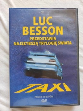 Lus Besson Taxi trylogia 3 części Film DVD CD