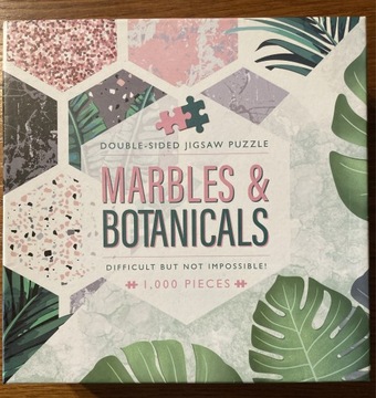 Puzzle 1000 Marbles & Botanicals  dwustronne 