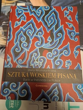 Książka Sztuka woskiem pisana autor Maria Wrońska 
