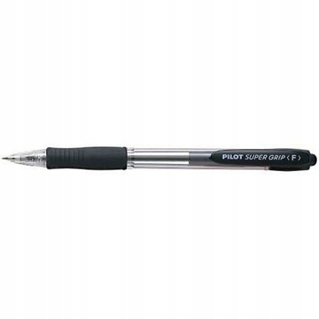 Długopis PILOT Super Grip (F) czarny SuperGrip