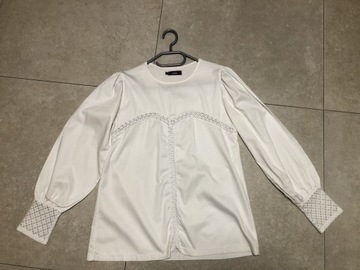 Biała koszula bluzka damska Meve tunika 36 S