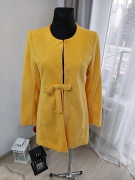 Żółty płaszcz wiosna Shein M 38