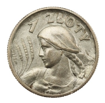 1 złoty 1925, Londyn, Żniwiarka