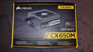 Zasilacz Corsair CX650M 650W