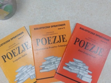 Biblioteczka oprac.-Poezje Kasprowicz,Staff,Przerw