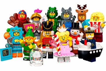 LEGO Minifigures 71034 Seria 23 KOMPLET 12 FIGUREK