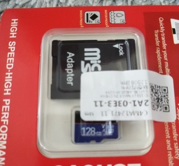 Karta pamięci micro sd 128 gb 