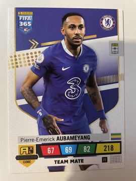 PANINI FIFA 365 2023 Team Mate 71 Aubameyang