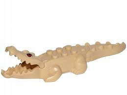 Lego krokodyl hidden side albinos figurka. NOWY