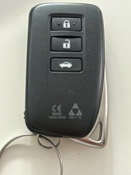 Lexus kluczyk smartkey