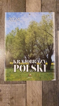 Kalendarz 2024 Ścienny mały Krajobrazy Polski NOWY