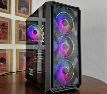 Komputer do gier i5 9400T | RX 580 8GB | 16GB RAM 