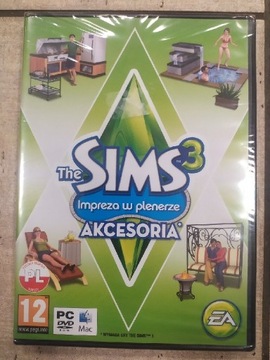 The SIMS 3 IMPREZA W PLENERZE Akcesoria PC PL NOWA