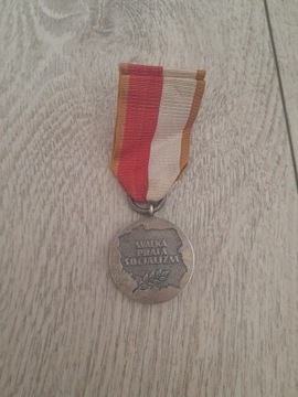 ORDER ODZANCZENIE WALKA PRACA SOCJALIZM PRL MEDAL