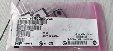 NGTB30N60L2WG IGBT 600V 30A 10 sxtuk