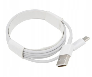 Kabel USB - USB-C przewód do ładowania  2m (biały)