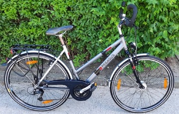 Pegasus Solero Alu Light rower 53cm koła 28" osłona Carbon jak NOWY