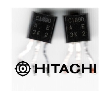 HITACHI 2SC1890A para różnicowa wejść wylut z H&K