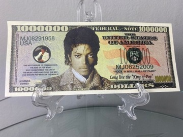 Michael Jackson Milion Dolarów Banknot 