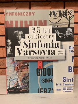 25 LAT SINFONIA VARSOVIA + PŁYTA CD twarda oprawa