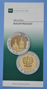 5 zł Folder Kościół Mariacki 2020r 