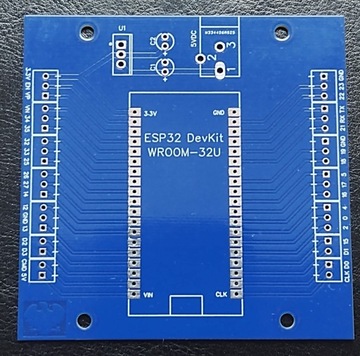 Płytka PCB ESP32 ESP32-WROOM-32U