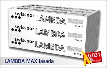 Styropian grafitowy Swisspor LAMBDA MAX fasada 031