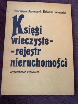 Księgi wieczyste-rejestr Barłowski. L
