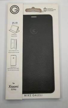 ETUI KSIĄŻECZKA DO Xiaomi 12 Pro - czarne