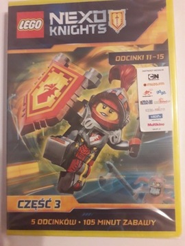 Nowa Lego NEXO KNIGHTS CZĘŚĆ 3 PL DUBBING DVD