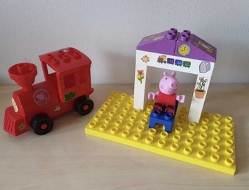 zestaw lego duplo pepa pig klocki