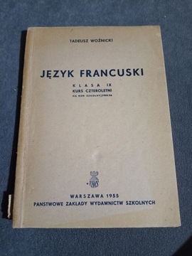 T. Woźnicki - Język francuski klasa IX