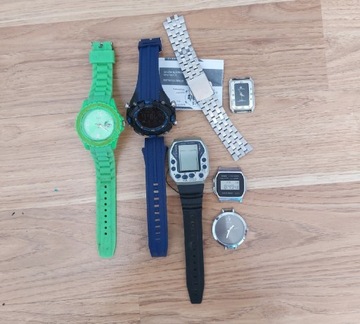 zestaw zegarków  24 sztuk CK USA  master anker Casio Ice watch wymiana 