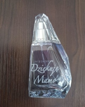 Woda perfum Percive Avon z grawerem Dziękuję Mamo