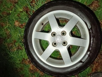 Koła alufelgi z oponami 185/55 r15 4x100 Honda 