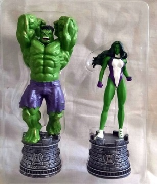 Hulk i She-Hulk figurka marvel