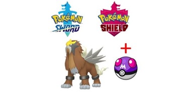 Pokemon Sword/Shield Shiny Entei + Master Ball