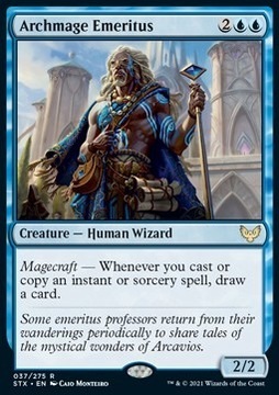 Karta MTG Archmage Emeritus (STX)