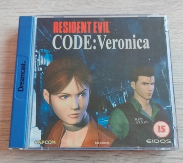 Resident Evil Code Veronica Sega Dreamcast PAL 