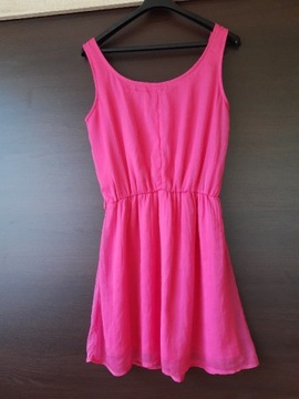 Sukienka różowa, H&M, s.