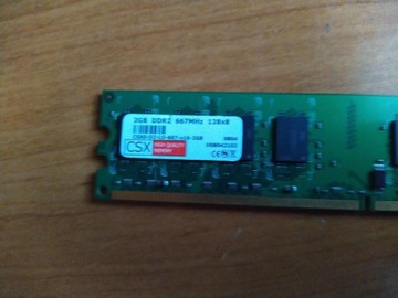 Pamięć RAM 2 GB DDR2 do komputera 