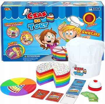 Wyprzedaż - Epee "Czas na tort" popularna gra sensoryczna dla dziecka