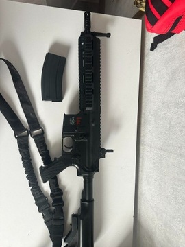 Karabin HK416 (Replika ASG) + Aku