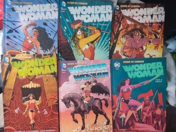 Wonder Woman 1-6 Nowe DC Comics komplet Egmont